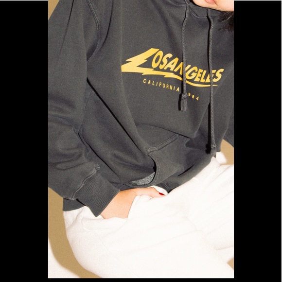 Brandy Melville Christy LA lightning hoodie - Picture 5 of 6